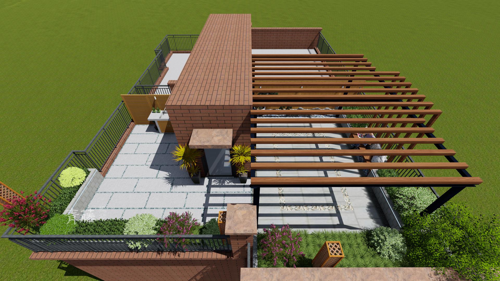 碧桂园湖光山色屋顶花园设计方案